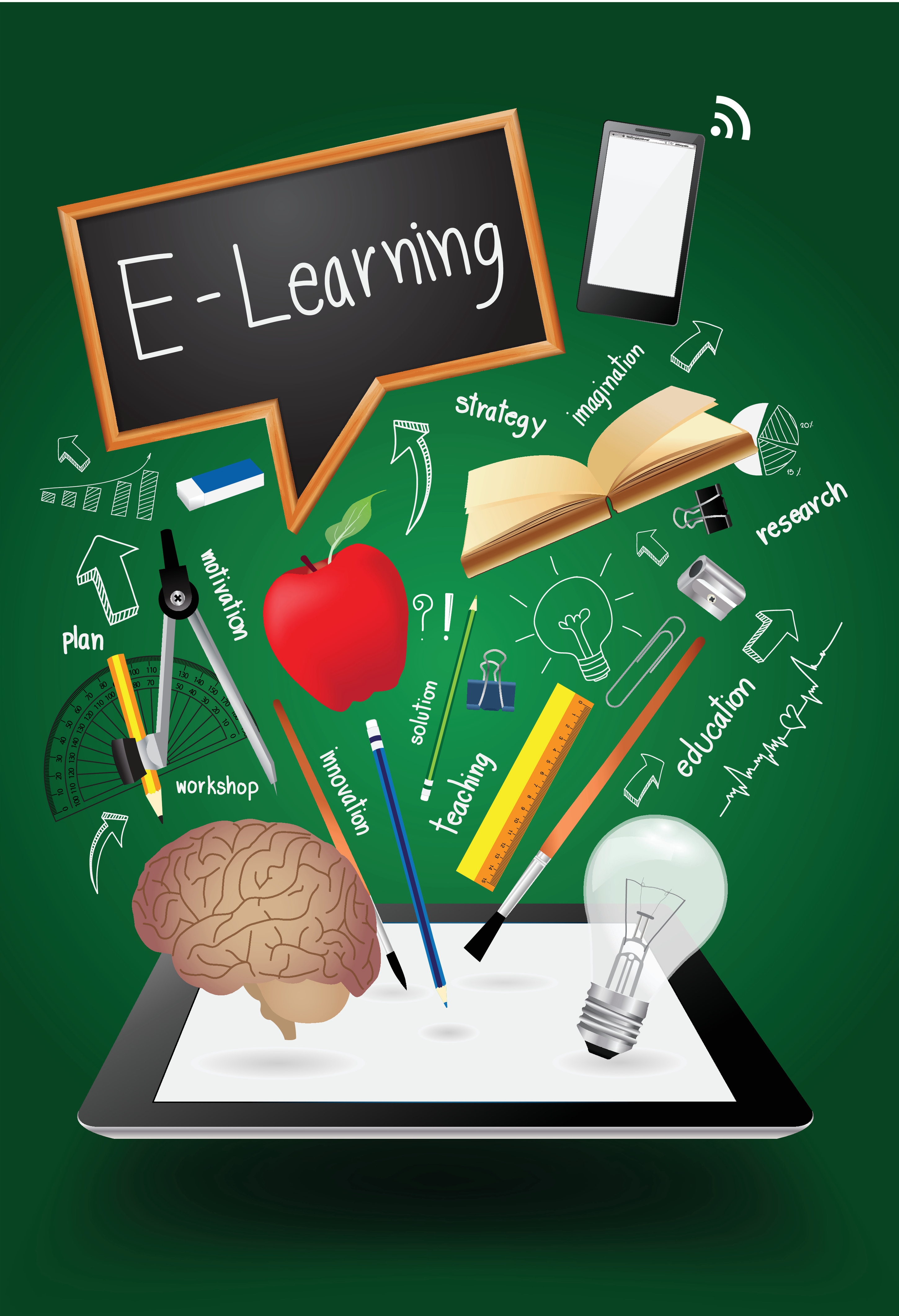 E learning graphic